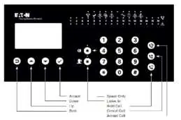 MX16US Front Panel Buttons