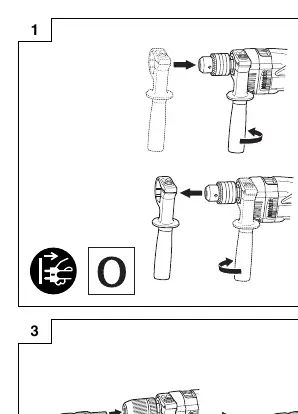 Side handle installation