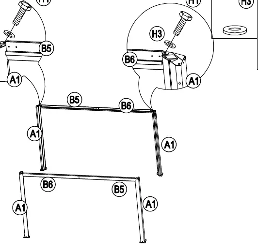 Step 3: Frame assembly