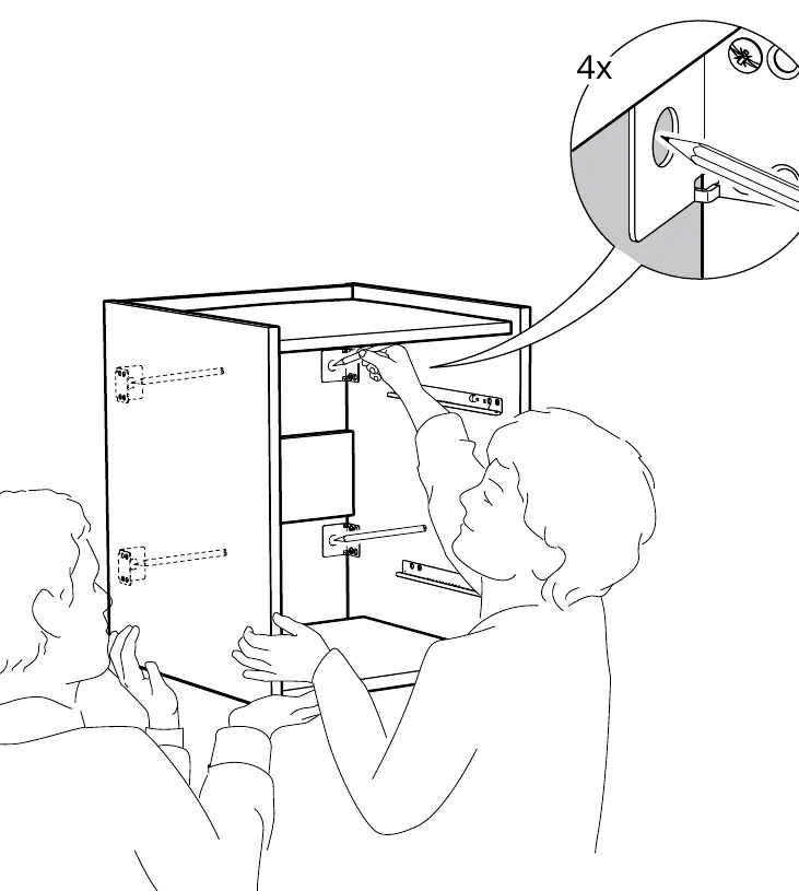 Step 15: Wall marking