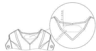 Accessory Visor installation positioning