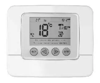 C-Stat display and button layout