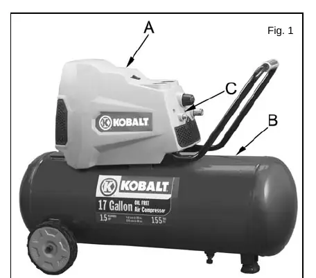 Basic air compressor components
