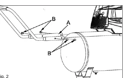 Handle assembly (Fig. 2)