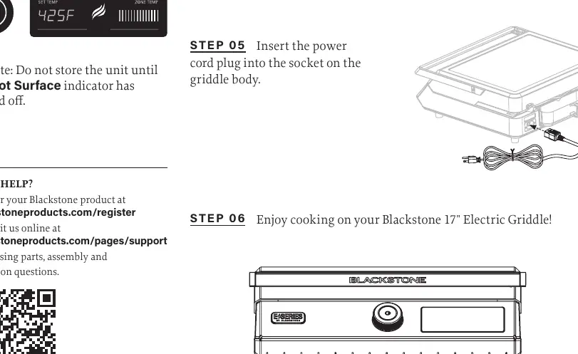 Display and control knob interface.