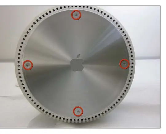 Loosening the bottom plate screws