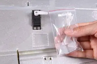Installing the control horn