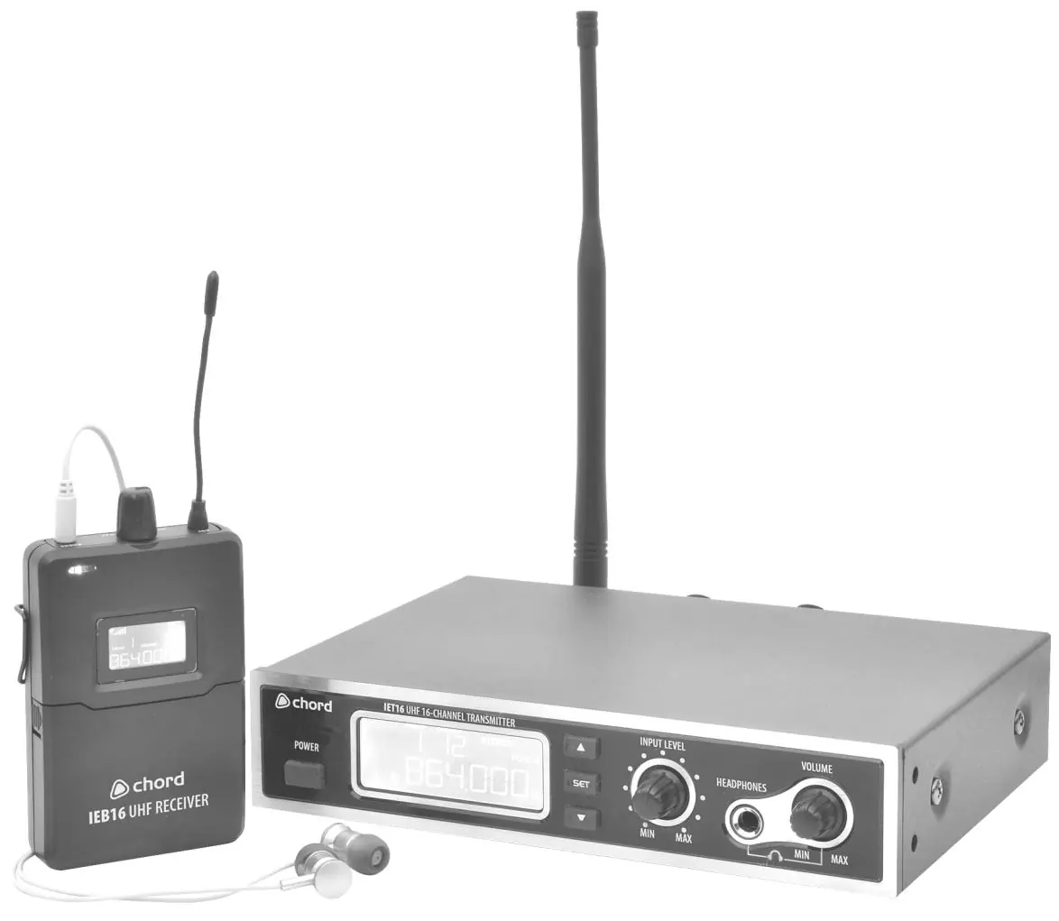 Chord IEM16 In-Ear Monitoring System