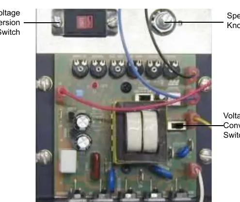 Voltage Conversion and Speed Control