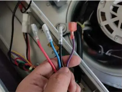 Removing Motor Wires