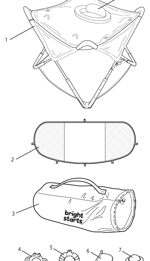 Parts identification diagram