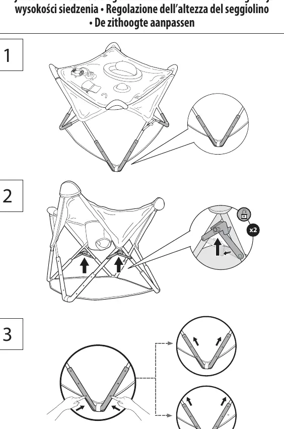 Adjusting seat height
