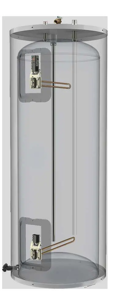 Component diagram of the water heater