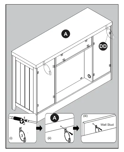 Tip Restraint Installation