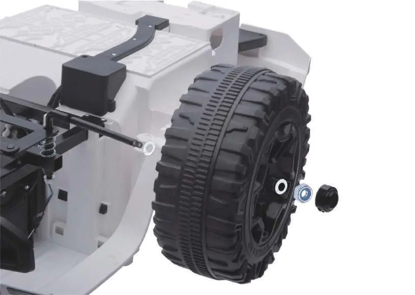 Front wheel assembly