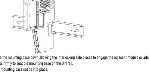 Installing the mounting base