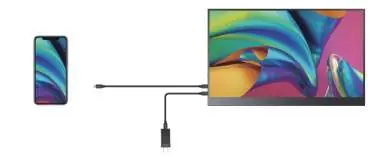 TYPE-C signal transfer connection diagram
