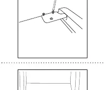 Door hinge removal