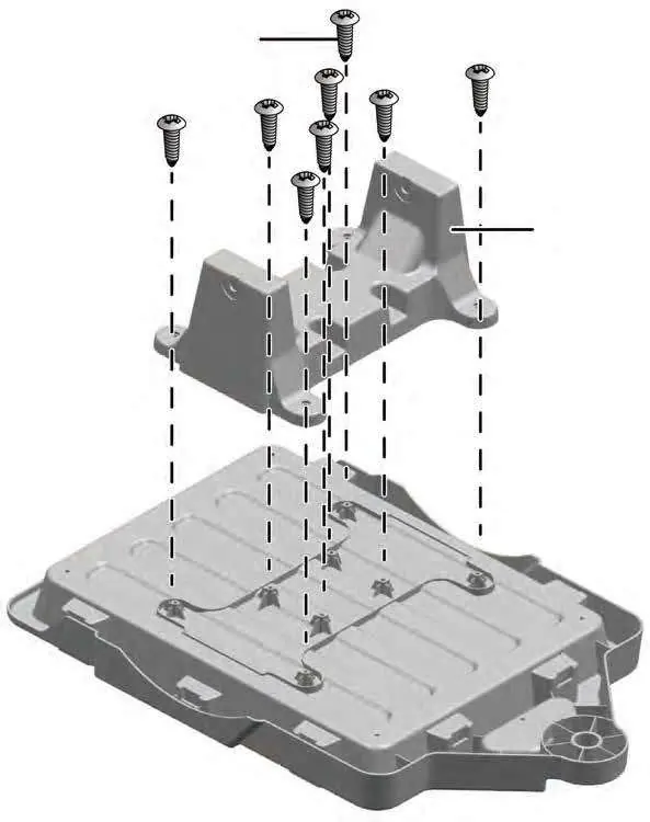 Mount the seat base to the tractor chassis.