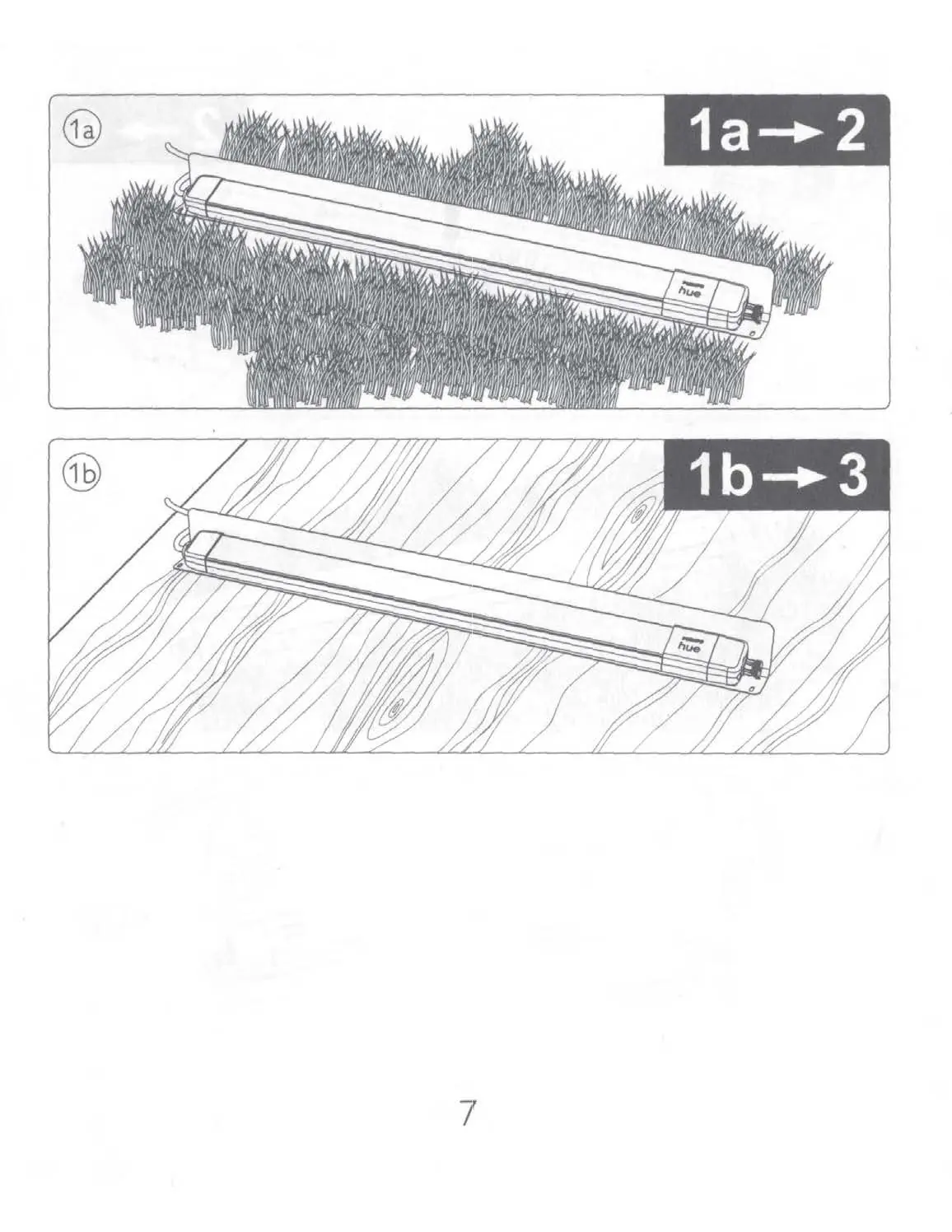 Installation surface options.