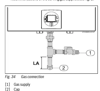 Gas connection