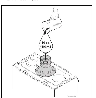 Filling the condensate trap