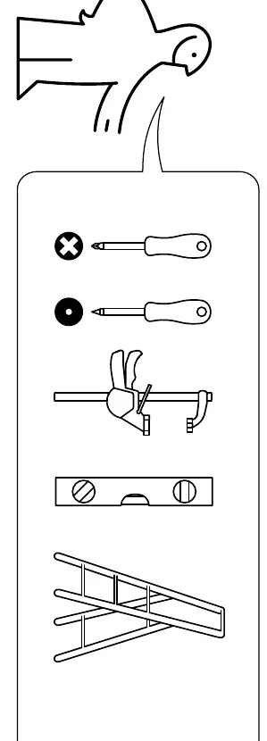 Required tools and safety warnings