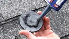 Step 1: Apply sealant to the Microflashing washer