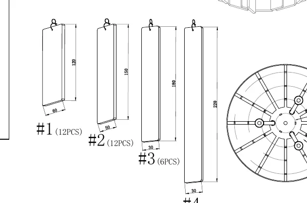 Glass panel installation sequence
