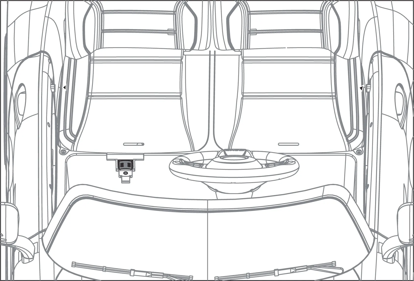 Speed switch and charging port location