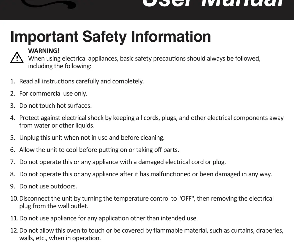 Installation diagram from the manual
