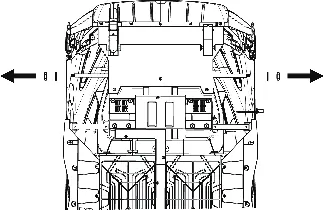 Slide the rear wheels onto the axle on both sides.