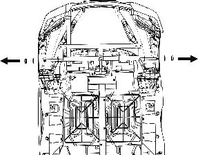 Prepare the front axle for wheel installation.