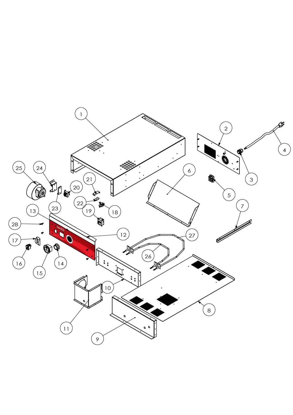 Drawer Assembly Diagram
