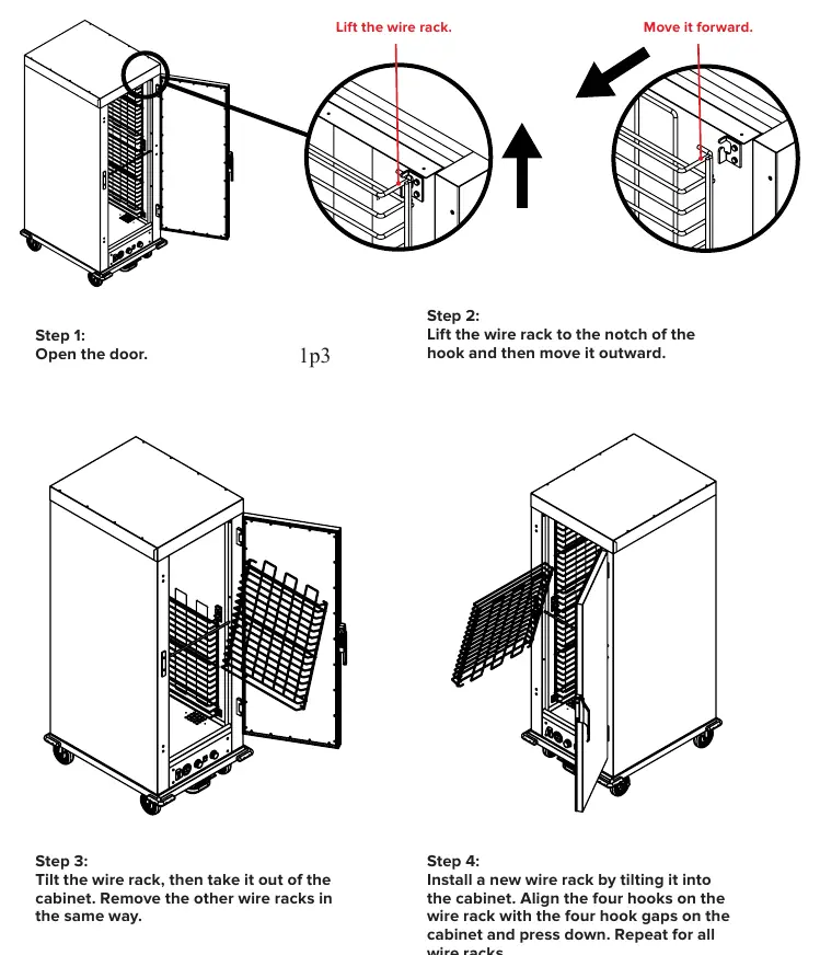Wire Rack Installation