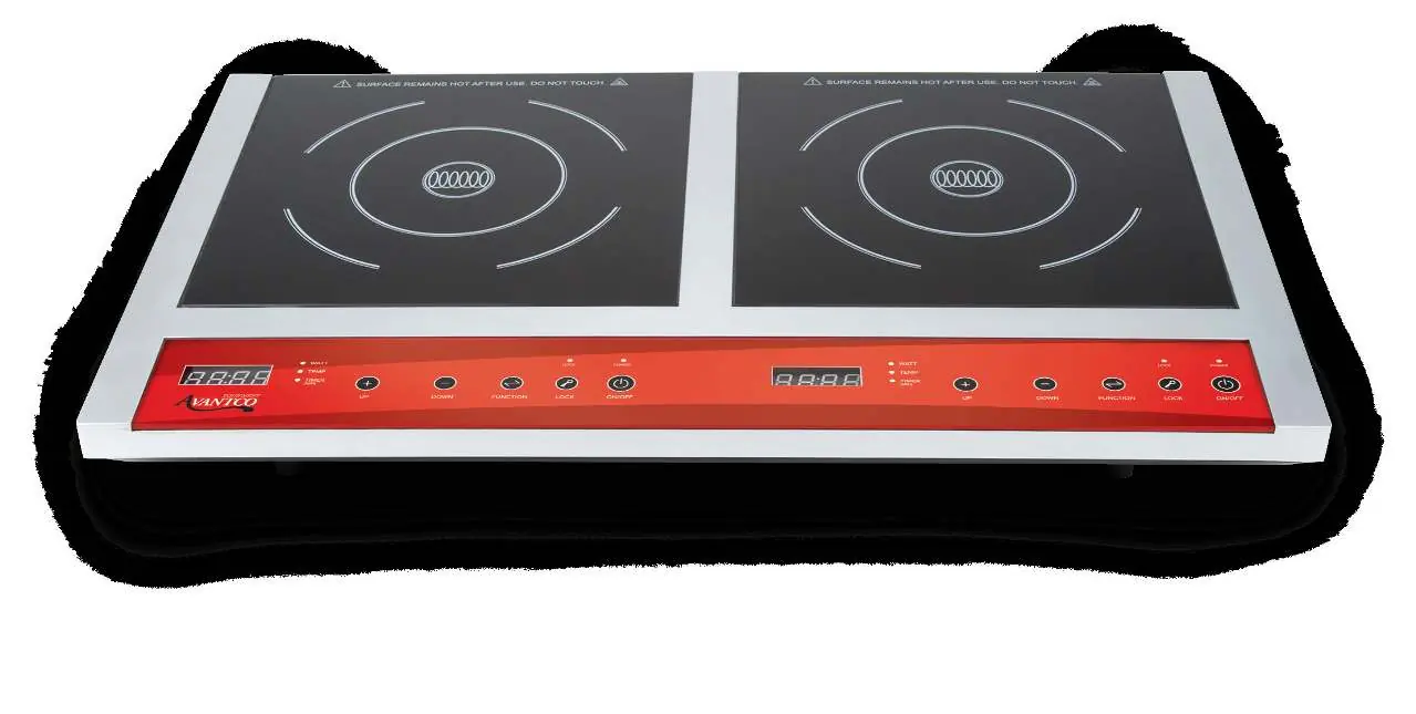Avantco 177IC18DB Double Countertop Induction Range