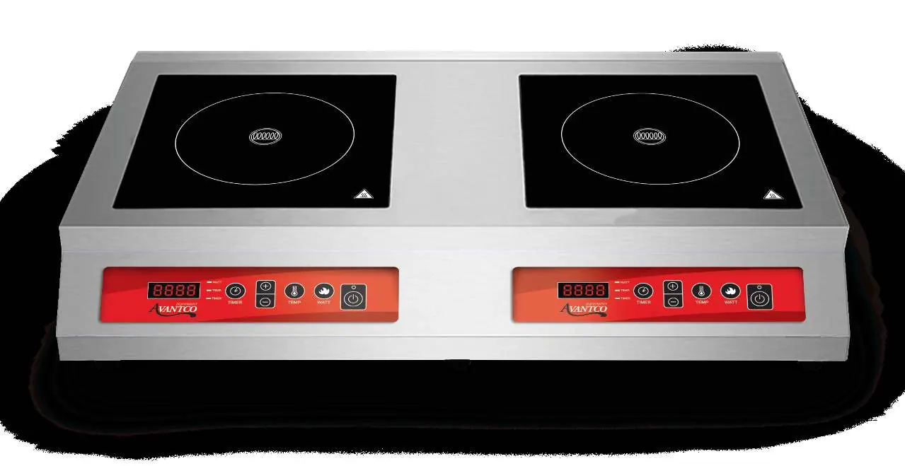 Avantco 177IC35DB Double Countertop Induction Range