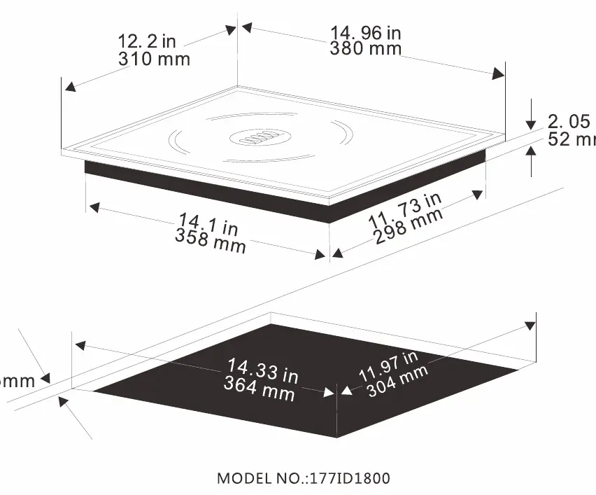 Technical Drawing and Dimensions