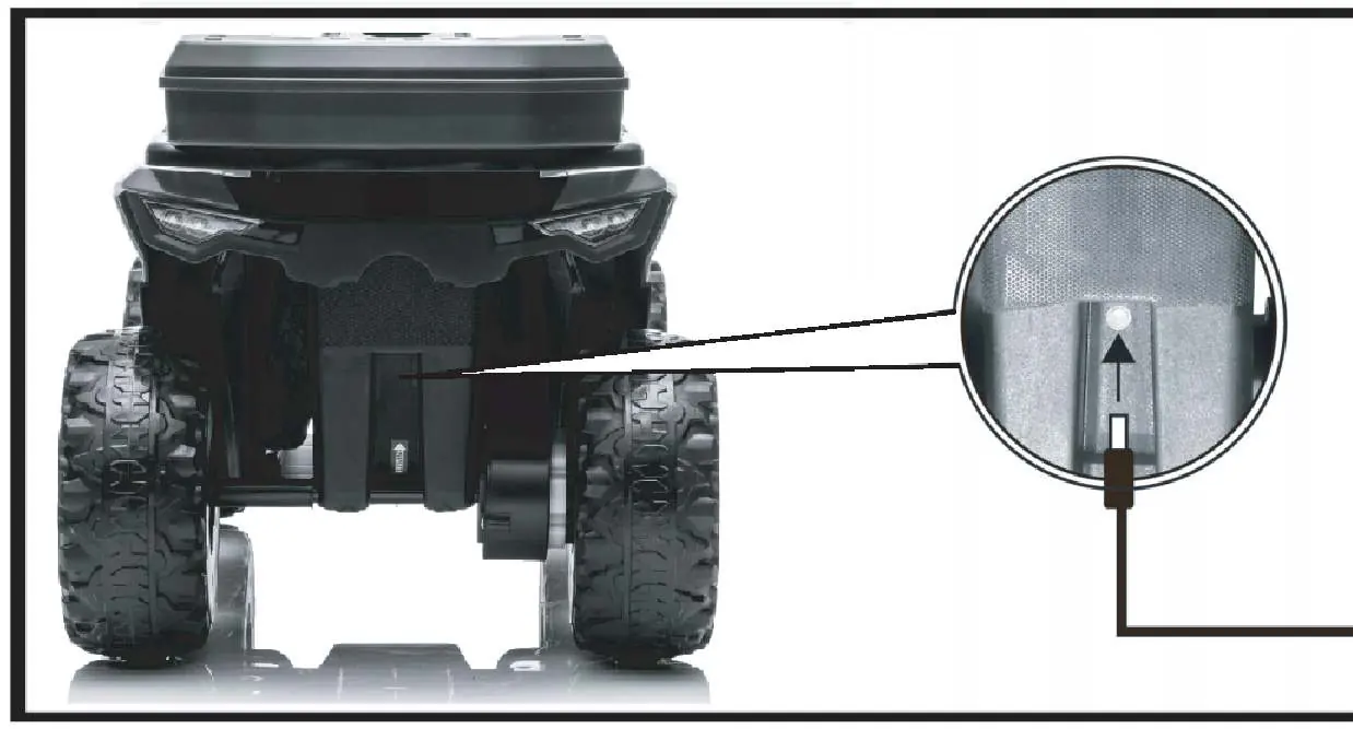 Charging port location