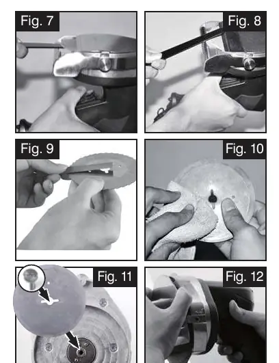 Sharpening procedure
