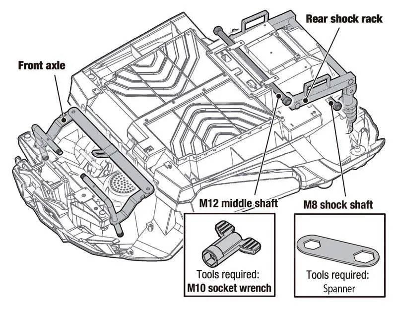 Unpacking and preparing the vehicle body
