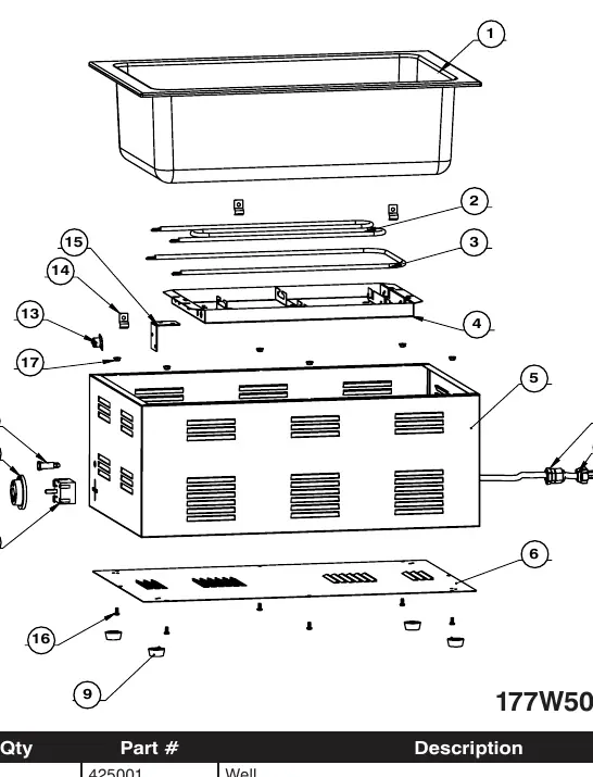 177W50 Parts Diagram