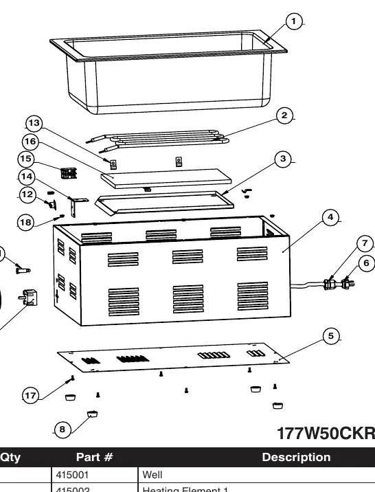 177W50CKR Parts Diagram