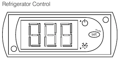 Refrigerator Control Panel